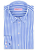 XOOS Women's light blue stick striped blouse