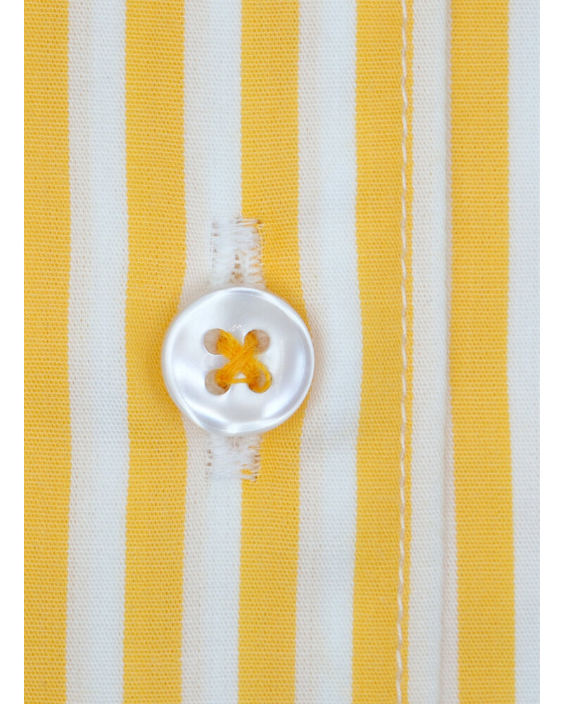 XOOS Women's yellow stick striped blouse