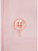 XOOS Men's pink popleen cotton dress shirt with straight open collar (Double Twisted)