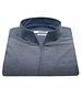 XOOS Men's dress shirt in chambray and straight open collar