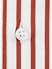 XOOS Men's Red stick striped dress shirt (Double twisted)