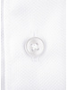 XOOS Chemise homme blanche à col Italien (Nid d'abeille Double Retors)