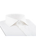 XOOS Men's white dress shirt and hidden placket (Sateen cotton)