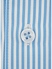 XOOS Chemise homme à rayures baby blue (Double Retors)