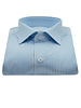 XOOS Chemise homme à rayures baby blue (Double Retors)