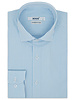 XOOS Men’s baby blue striped shirt (Double Twisted)