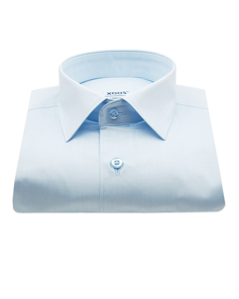 XOOS Chemise homme baby blue (Double Retors)
