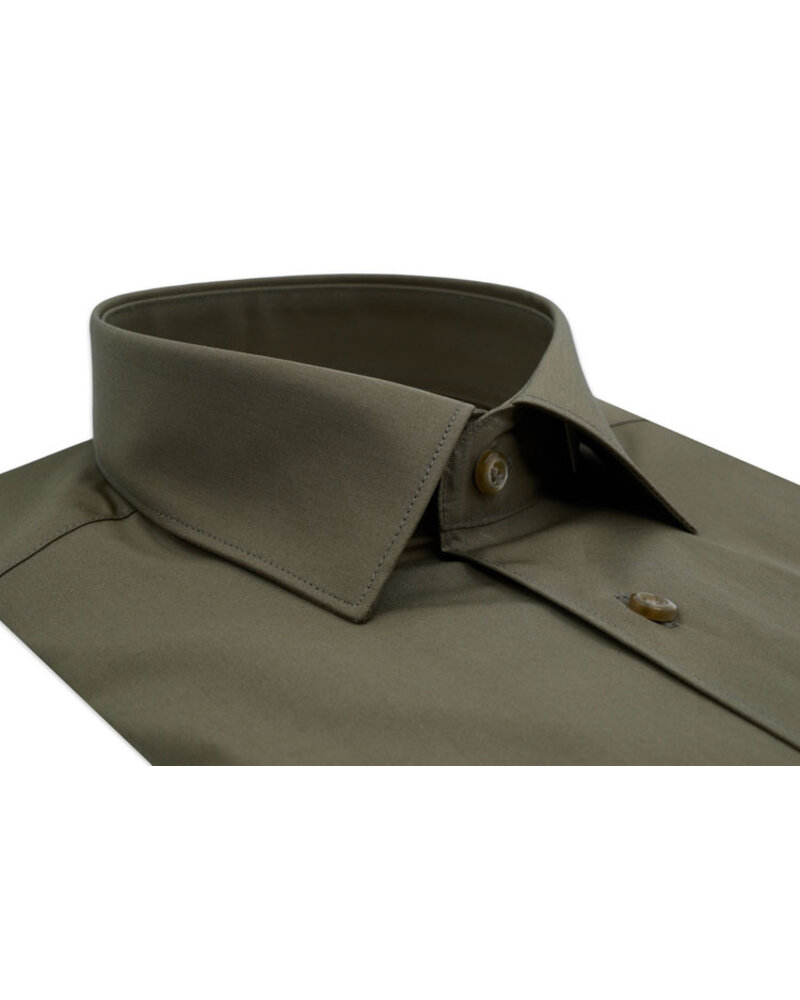 XOOS Men’s khaki green shirt (Double Twisted)