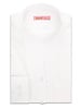 XOOS WOMEN white dress shirt with straight open collar (Sateen cotton)