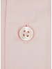 XOOS Chemise homme en gabardine rose pâle à col Italien (Double Retors)