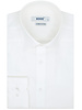 XOOS Men’s White Herringbone dress shirt (Double Twisted)