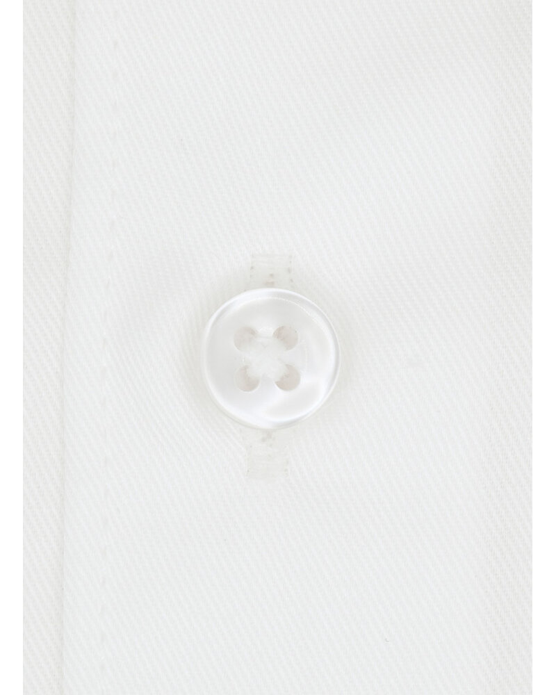 XOOS Men’s white Twill dress shirt with French collar (Double Twisted)