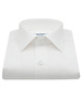 XOOS Men’s white Twill dress shirt with French collar (Double Twisted)