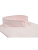 XOOS Women’s pink twill blouse with straight open collar