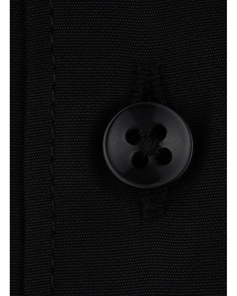 XOOS Men's black shirt with de Ville collar (Double Twisted)