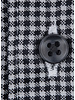 XOOS Men's houndstooth shirt with full spread collar (Double Twisted)