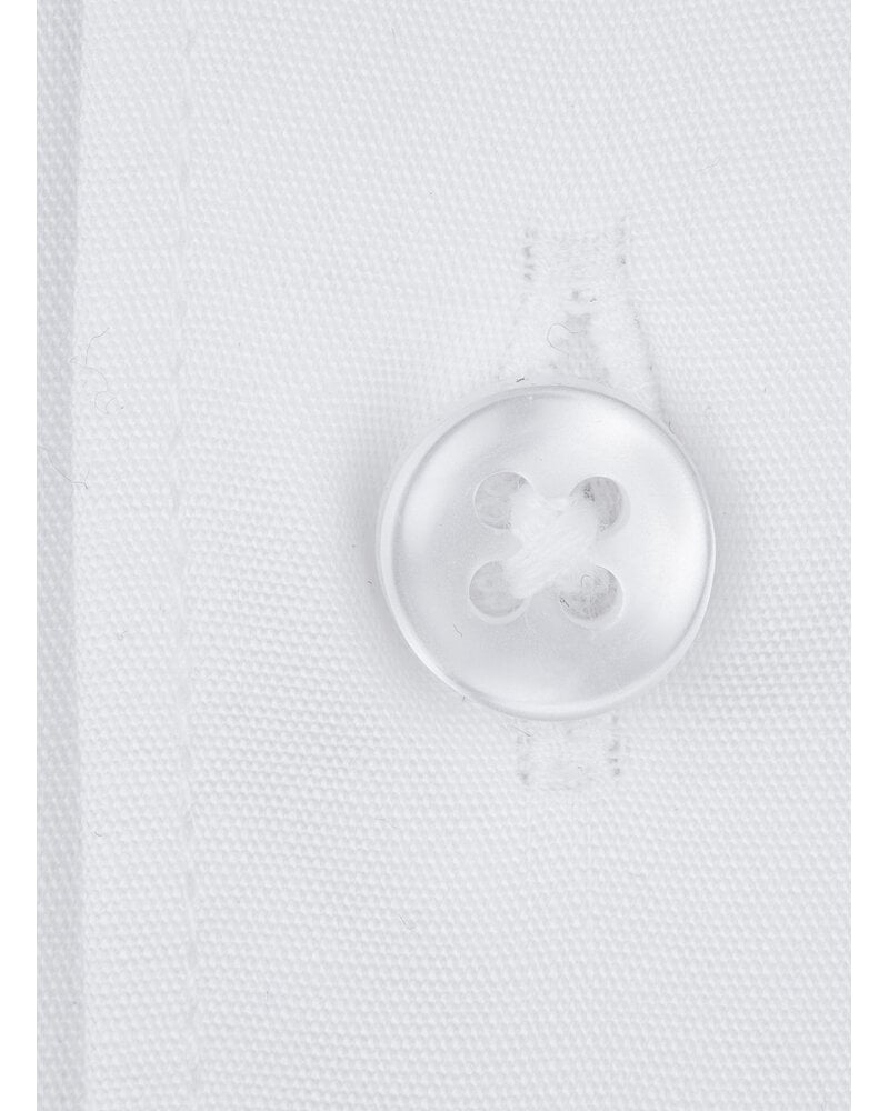 XOOS Men’s white essential dress shirt with Cutaway collar (Double Twisted)