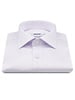 XOOS Men's lavender cotton piqué shirt with French cuffs (Double Twisted)