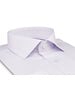 XOOS Men's lavender cotton piqué shirt with French cuffs (Double Twisted)