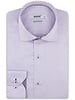 XOOS Men's lavender shirt with printed lining