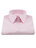 XOOS Women's pink blouse with fine stripes
