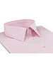 XOOS Women's pink blouse with fine stripes