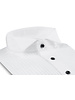 XOOS Chemise homme blanche à plastron et col cassé pour Tuxedo
