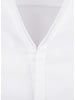 XOOS Men's white shirt with open straight collar and French cuffs (Double Twisted)