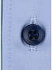 XOOS Chemise homme bleue à doublure imprimée et à micro pois marine (Double Retors)