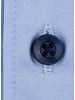 XOOS Men's blue shirt with printed lining and navy micro dots (Double Twisted)
