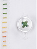XOOS Men’s white de Ville Collar shirt with multicolor floral contrast lining and matching buttons