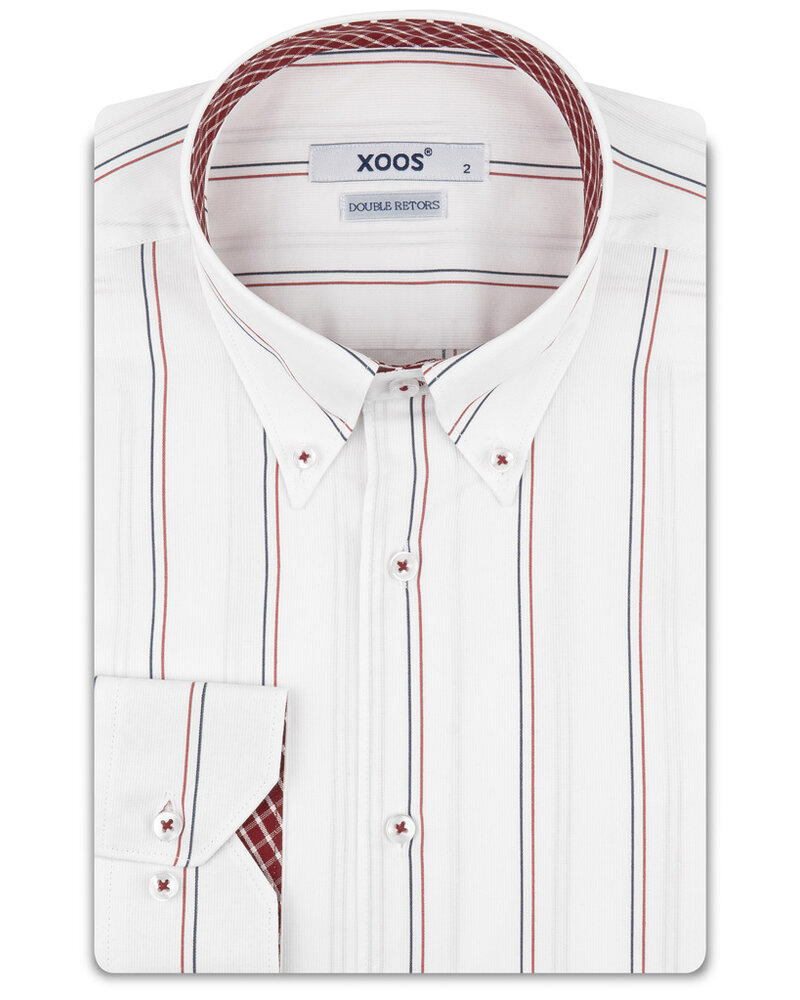 XOOS Men’s French seventies shirt (Double Twisted)