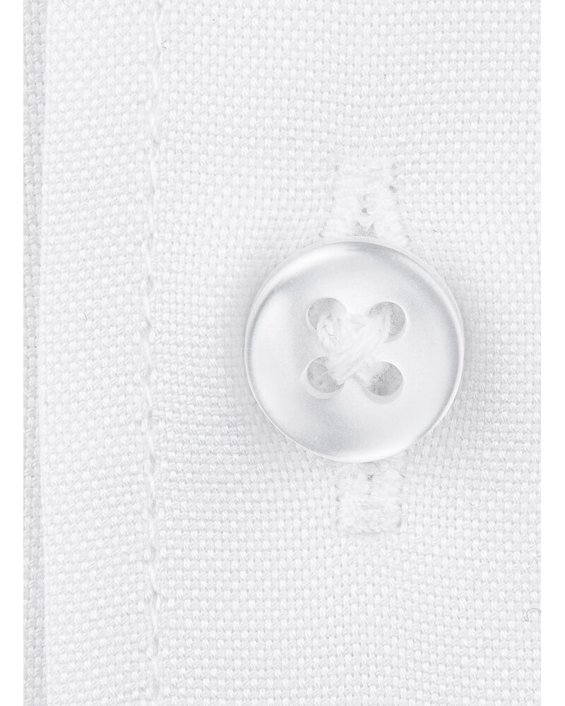 XOOS Men’s white button-down collar shirt (Double Twisted)