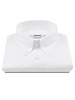 XOOS Chemise homme blanche à col boutonné (Double Retors)