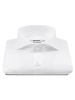 XOOS Men’s white shirt with Full Spread collar and French cuffs