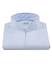 XOOS Men’s blue Oxford shirt with open straight collar (Double Twisted)