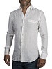 XOOS Chemise homme en lin blanc