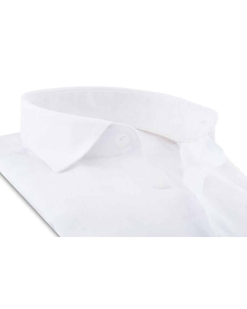 XOOS Chemise homme en lin blanc