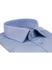 XOOS Chemise homme en gabardine bleu ciel et doublure unie (Double Retors)