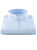 XOOS Chemise homme en Gabardine ciel et col droit ouvert (Double Retors)