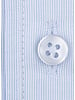 XOOS Men’s white financial shirt with open straight collar (Double Twisted)