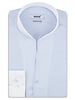 XOOS Men’s white financial shirt with open straight collar (Double Twisted)
