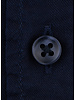 XOOS Chemise homme bleu marine en gabardine (Double Retors)