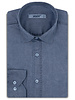 XOOS Chemise homme washed bleu indigo