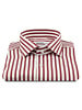 XOOS Men’s red striped shirt (Double Twisted)
