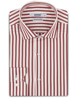 XOOS Men’s red striped shirt (Double Twisted)