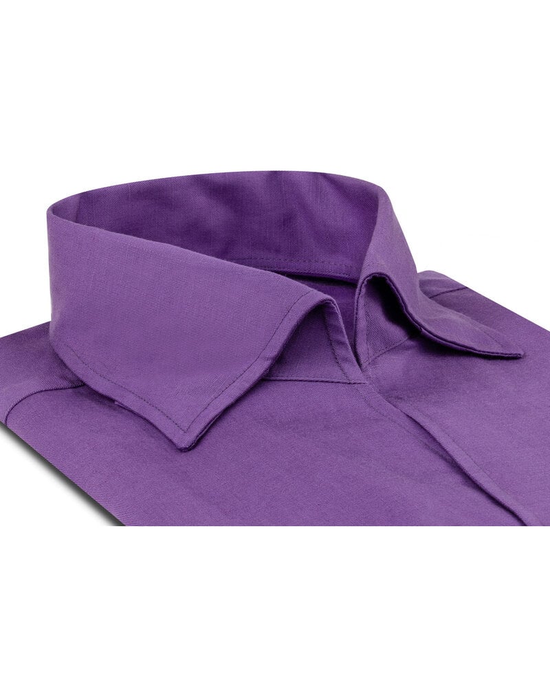 XOOS Men’s mauve shirt with soft collar