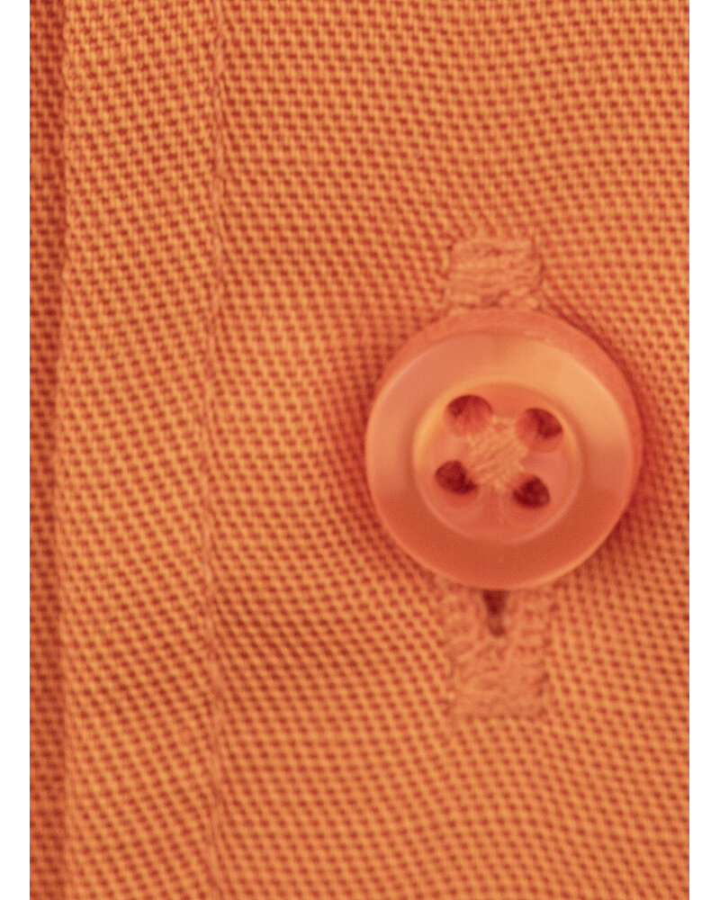 XOOS Chemise homme orange à col souple