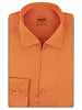 XOOS Chemise homme orange à col souple