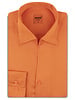 XOOS Men’s orange shirt with soft collar